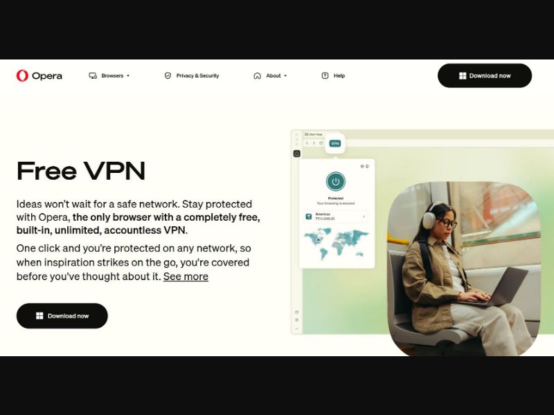39316 - DE - [WEB] - Opera Free VPN - Desktop Install