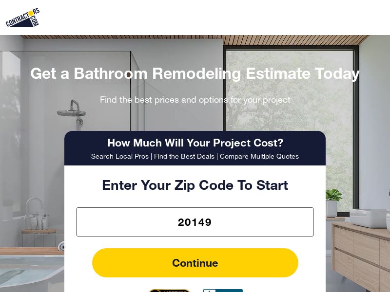 MyContractor.com - Bathroom Remodel - US - (Proof Needed)