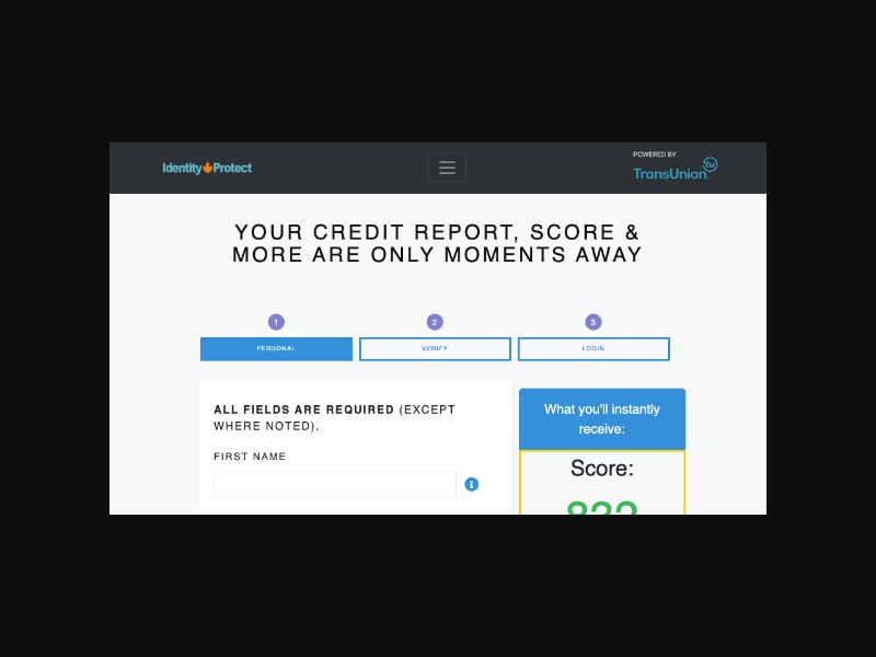 Identity Protect - Credit Protection - CPL (US) {Email, Display}