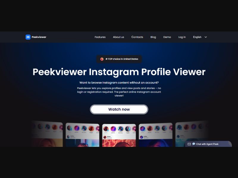 [WEB+MOB] Peekviewer – Instagram viewer App /WW CPS ★Top