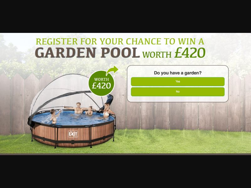 UK - Quiztionnaire - Garden pool - (CPL)