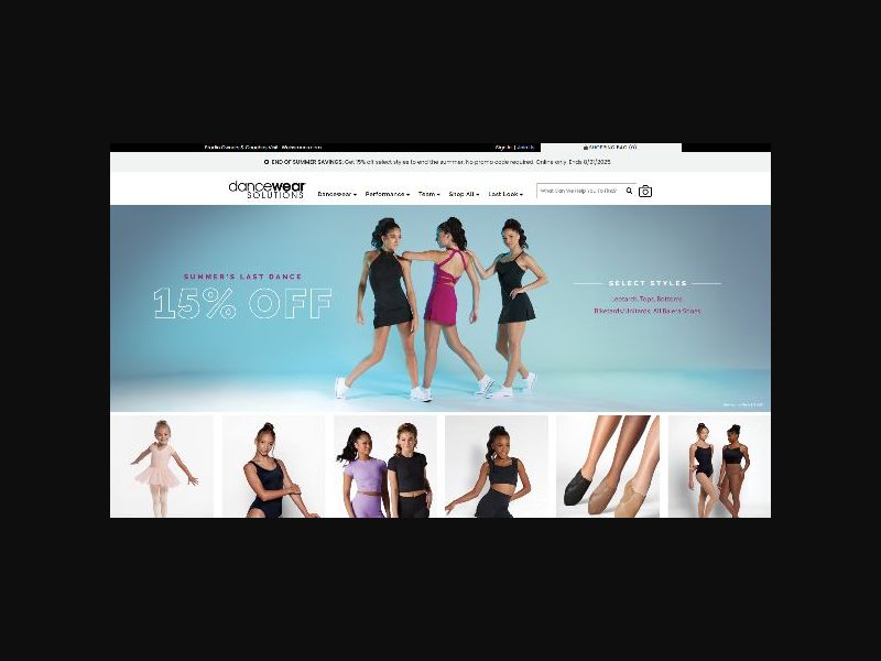Dancewear Solutions - Discount Apparel - RevShare (US)