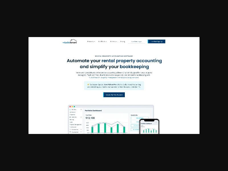 TurboTenant - Landlord Bookkeeping Software - CPS (US)