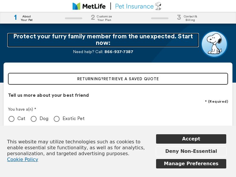 Metlife - Pet Insurance - CPA (US)