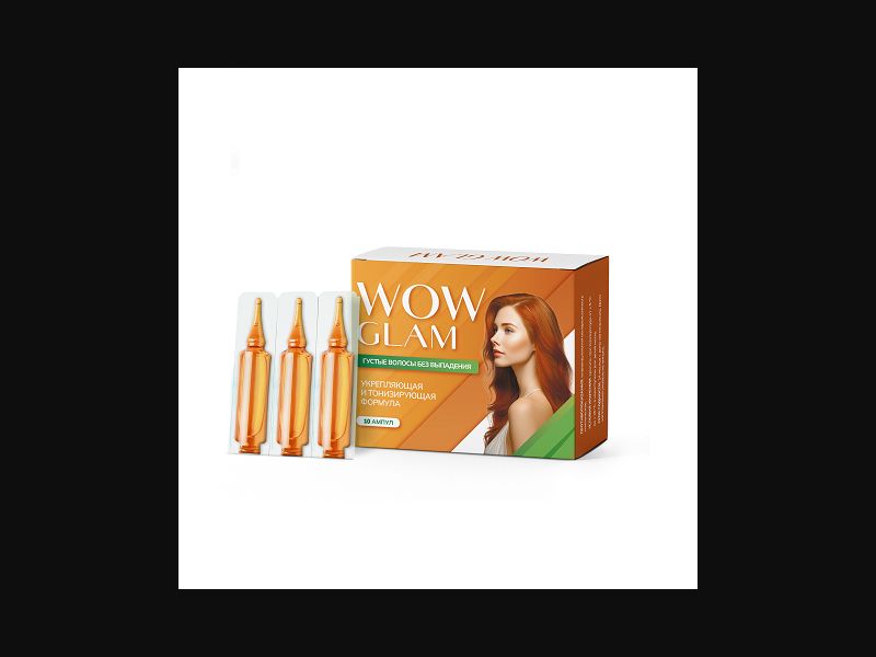 Wow Glam - hair ampoules | for free