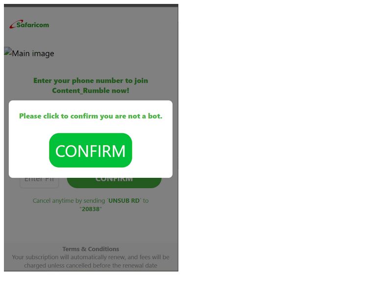Rumble Mfilter Safaricom