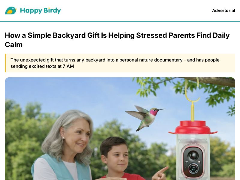 Happy Birdy HumHum Feeder by WuzuTech - CPS | US, CA