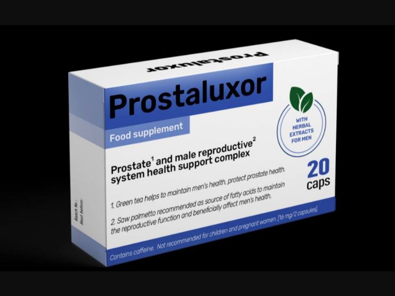 Prostaluxor - capsules for prostatitis