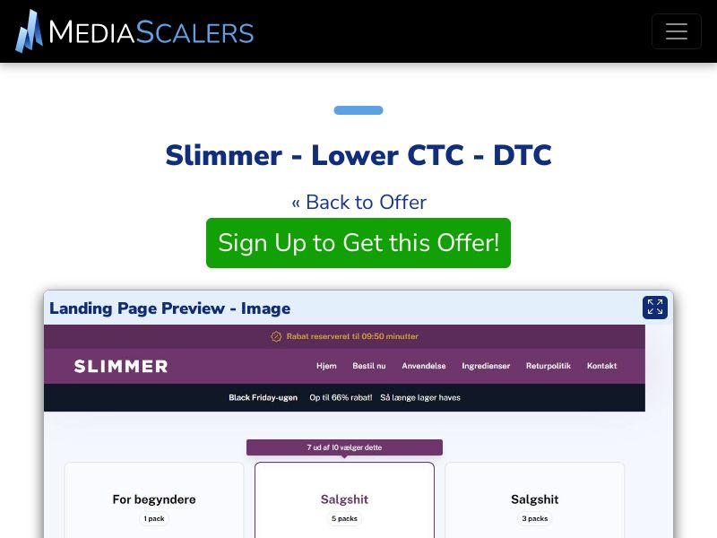 Slimmer - Lower CTC - DTC (Event Tracking) [DK]