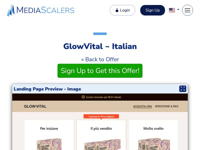 GlowVital ~ Italian {+DTC} [CH]
