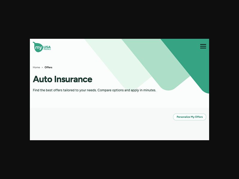 myUsa Finance - Auto Insurance - RevShare (US)