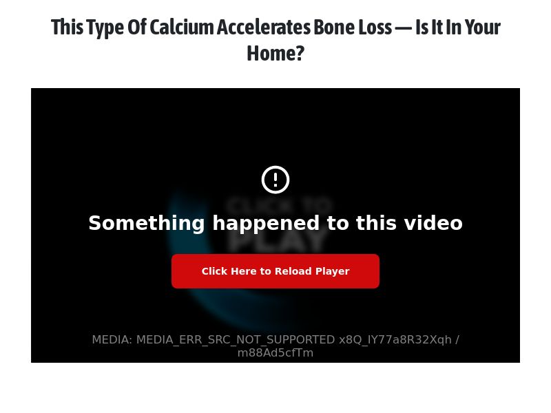 ! NEW OFFER - Fast Bone Blueprint - VSL [US] (Social,Banner,Native,Push,SEO,Search) - CPA {No BrandBidding} 