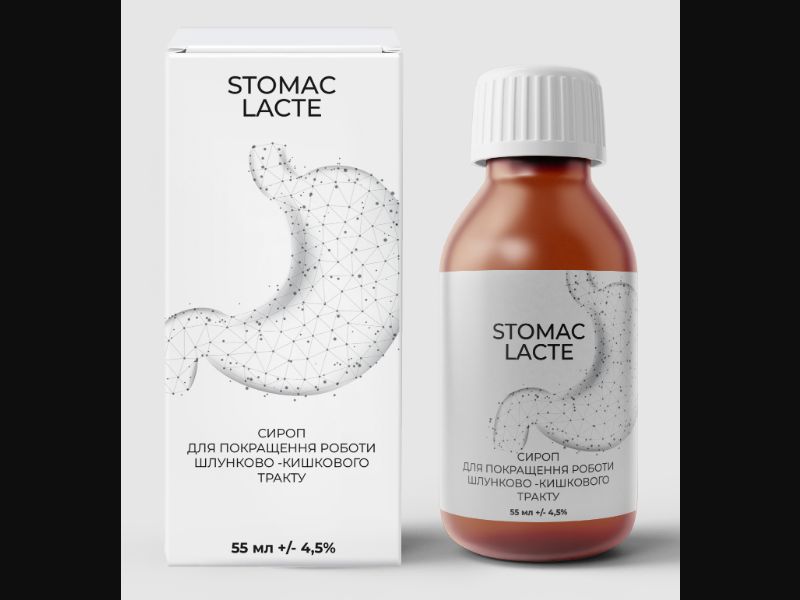 Stomac Lacte - syrup for the gastrointestinal tract | free