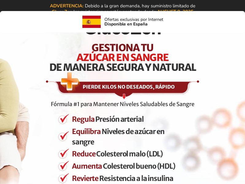 GlucoZen | ES | Lander | Exclusive