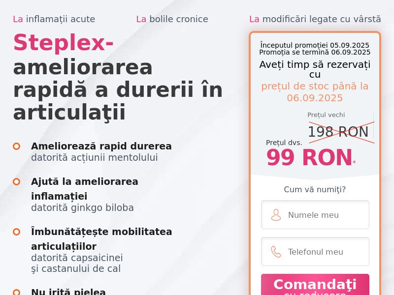 STEPLEX RO (low price) HOLD
