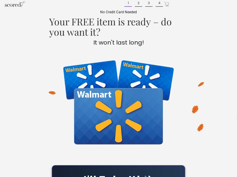 ScoredIt Walmart GC - FB | US
