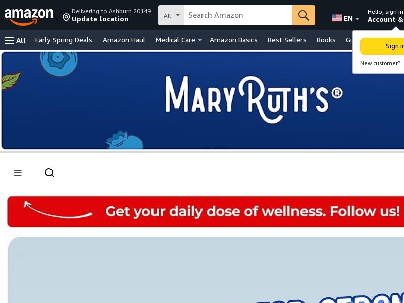 MaryRuth Organics - CPS | US