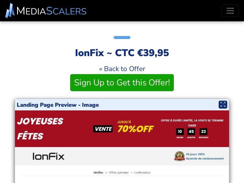 IonFix ~ CTC €39,95 {+Alt-Landers} (Event Tracking) [FR]