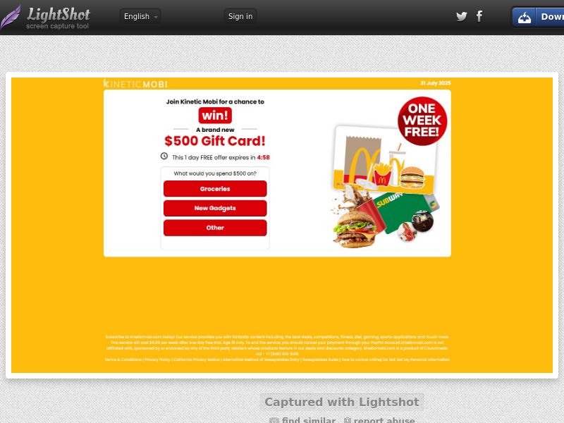 BoxTick - McDonalds PayPal - CPA | US