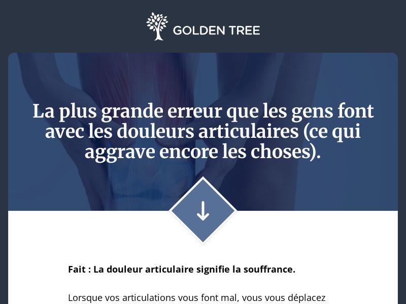 ! NEW OFFER - Active Move Joint Health [FR] (Social,Banner,Native,Push,SEO,Search,Brand Bidding) - CPA