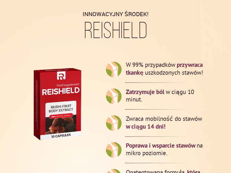 Reishield 99 PLN - ARTHRITIS PRODUCT