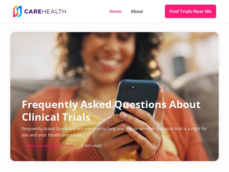 Care Health Source - Clinical Trials - CPA | US