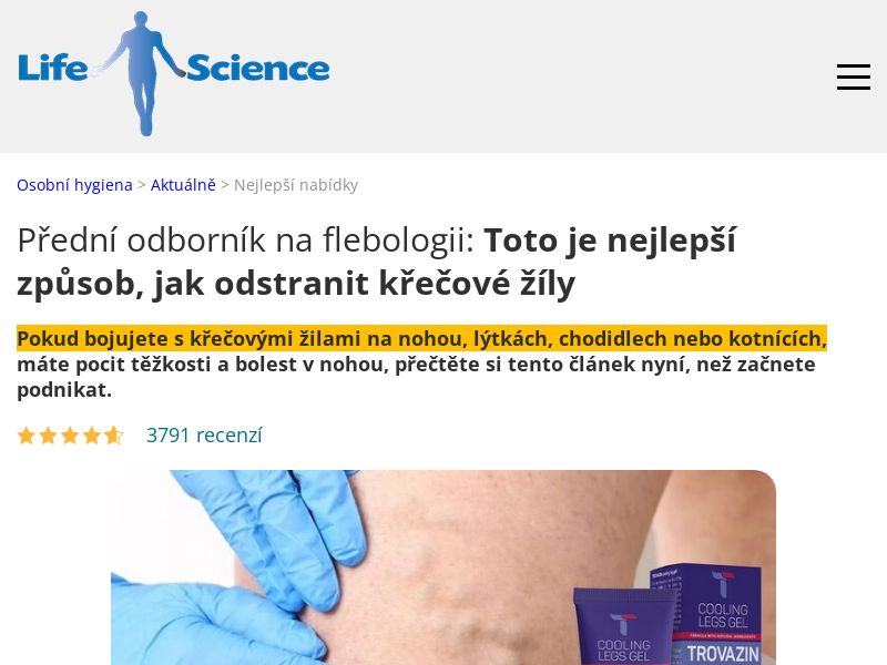 TROVAZIN low price EU - VARICOSIS REMEDY CREAM HOLD