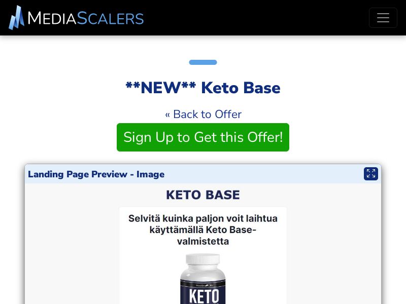 Keto Base {+Quiz} (Event Tracking) [FI]