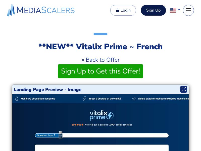 Vitalix Prime ~ French {+DTC} [FR, BE]