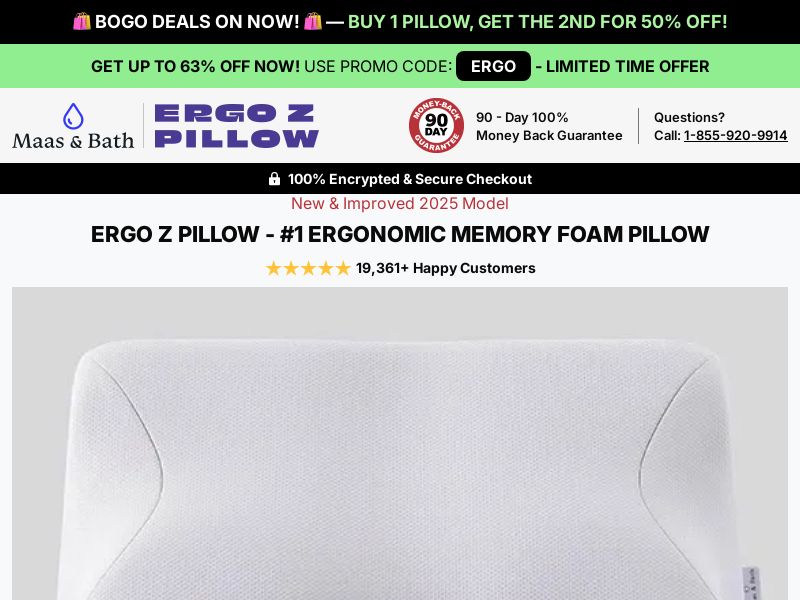 Ergo Z Pillow SS - US