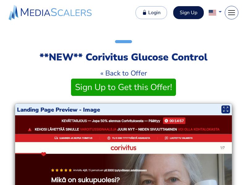 Corivitus Glucose Control {+DTC} [FI]