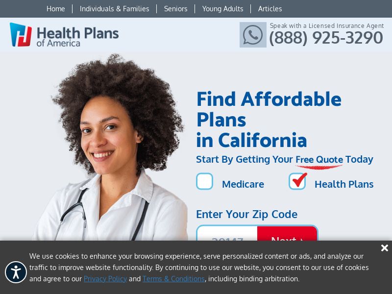 Health Plans America (Social Only) - RevShare | US