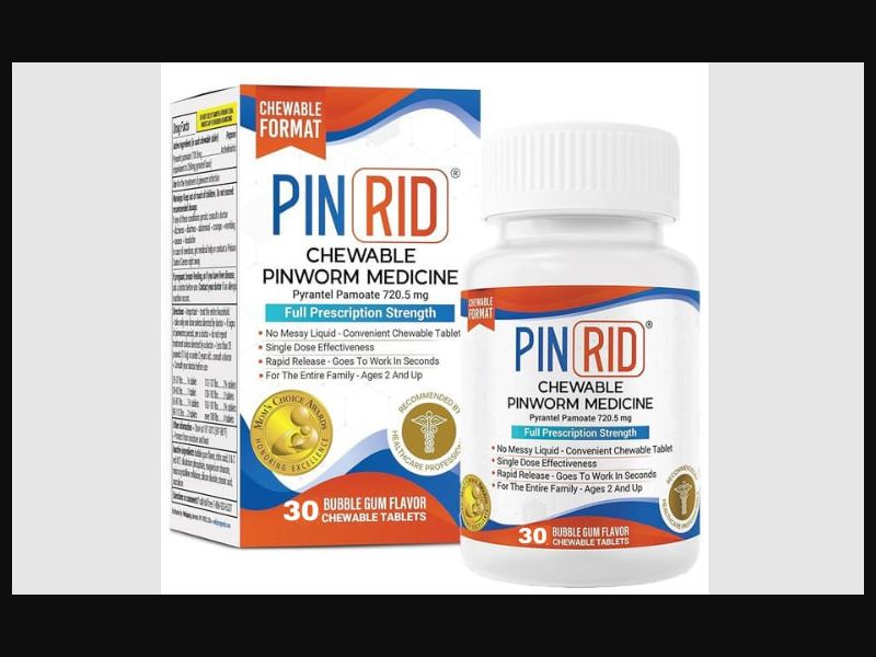 PIN RID - anti-parasite chewing tablets