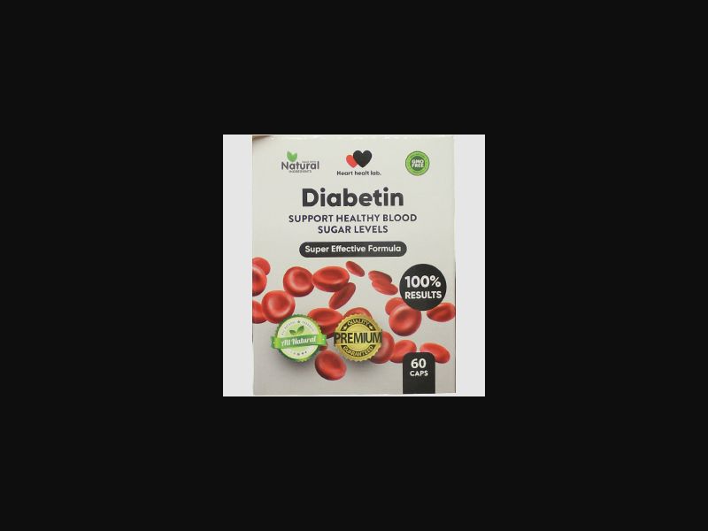 Diabetin Mega Pack - capsules for diabetes