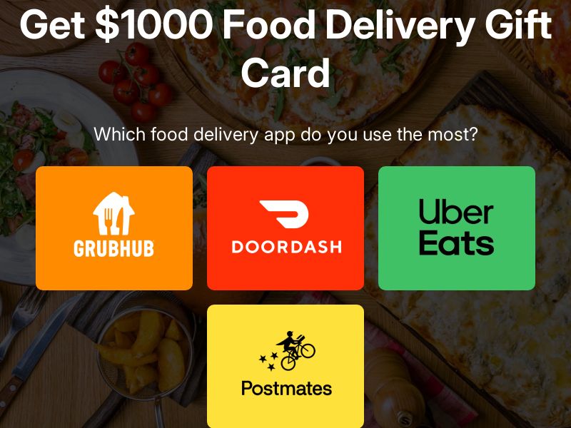 Food Delivery Gift Card - SOI | US