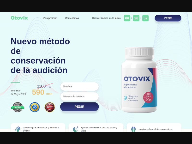 36281_MX Otovix Tinnitus COD