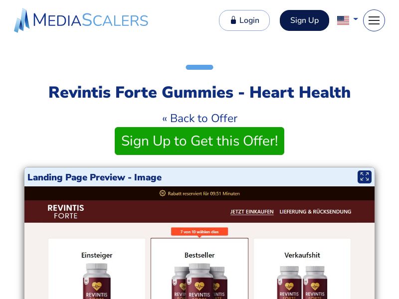 Revintis Forte Gummies - Heart Health {+DTC} (Event Tracking) [DE, CH]