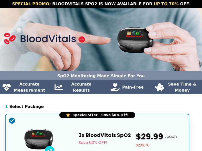 BloodVitals - DTC [DE,AT] (Social,Banner,Native,Push,SEO,Search,Brand Bidding) - CPA