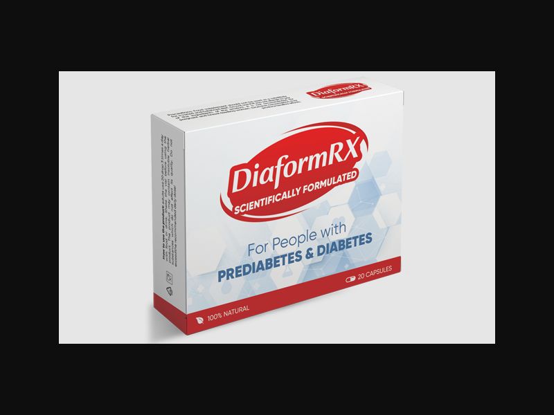 DiaformRX - capsules for diabetes (Greece + Cyprus)