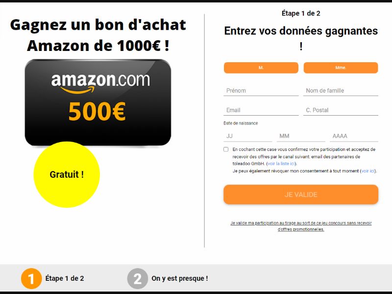 Amazon prod 1000€ (FR)