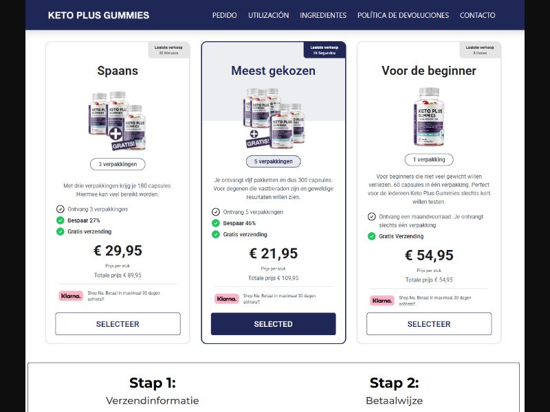 [WEB+MOB Keto Plus Gummies DTS /ES CPS