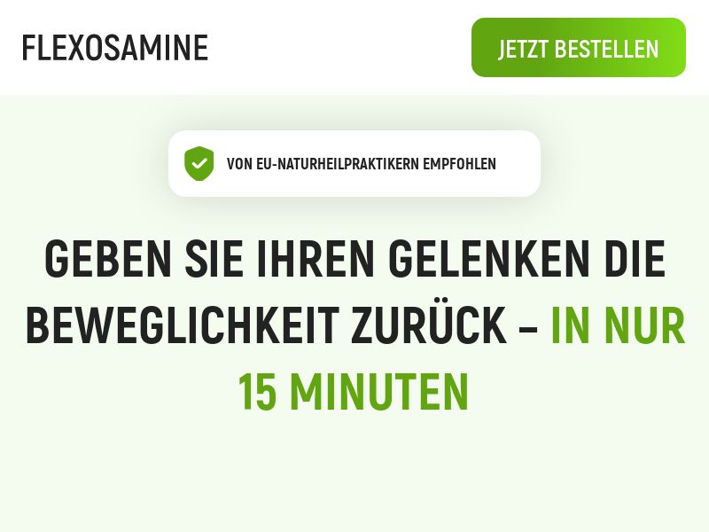 Flexosamine GEL EU - Joint recovery