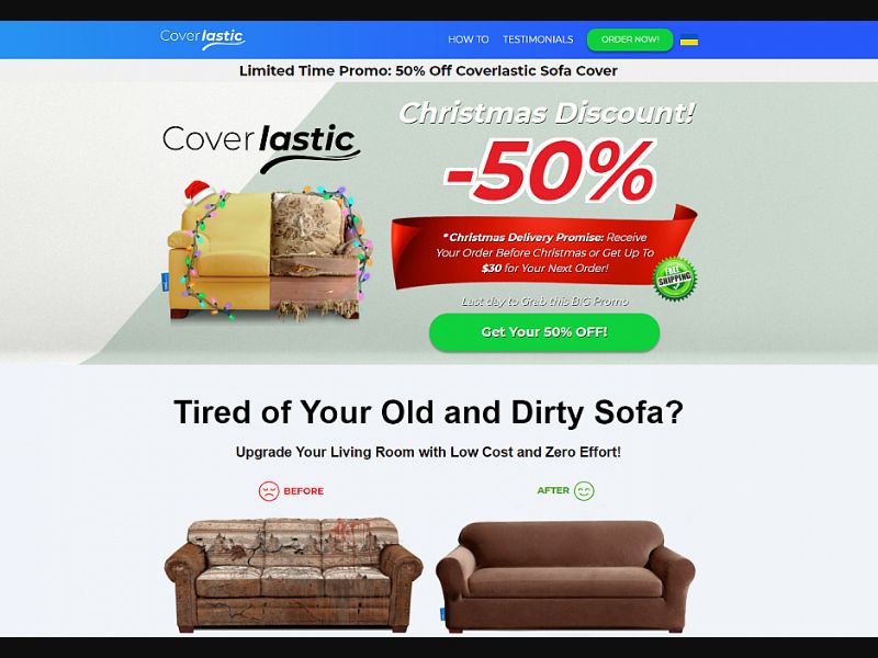 [WEB+MOB] Coverlastic - Sofa Cover /International (49 GEOs) CPS