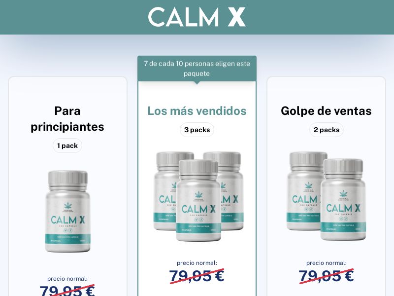 Calm X | ES | D2C