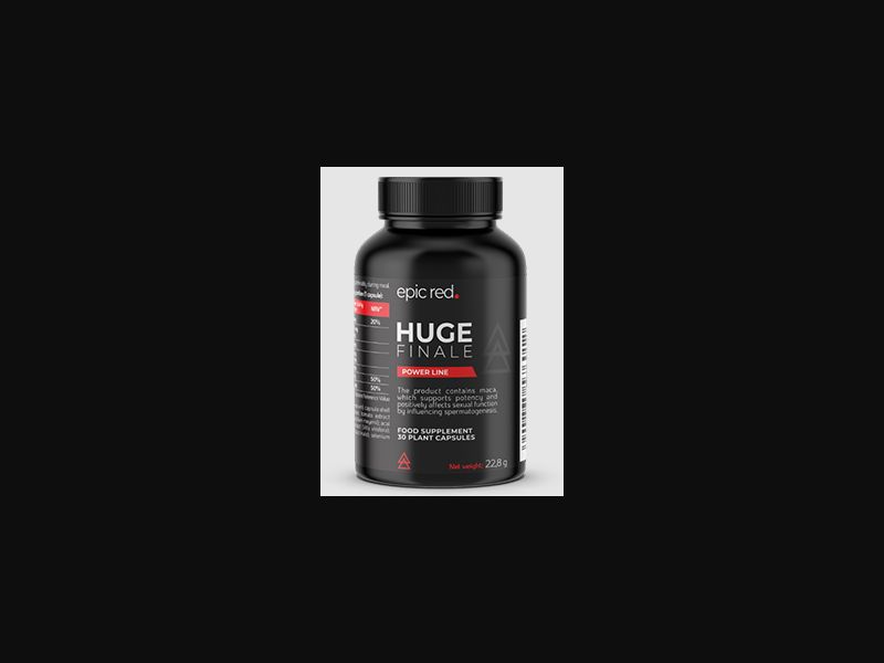Huge Finale - capsules for potency and penis enlargement | free