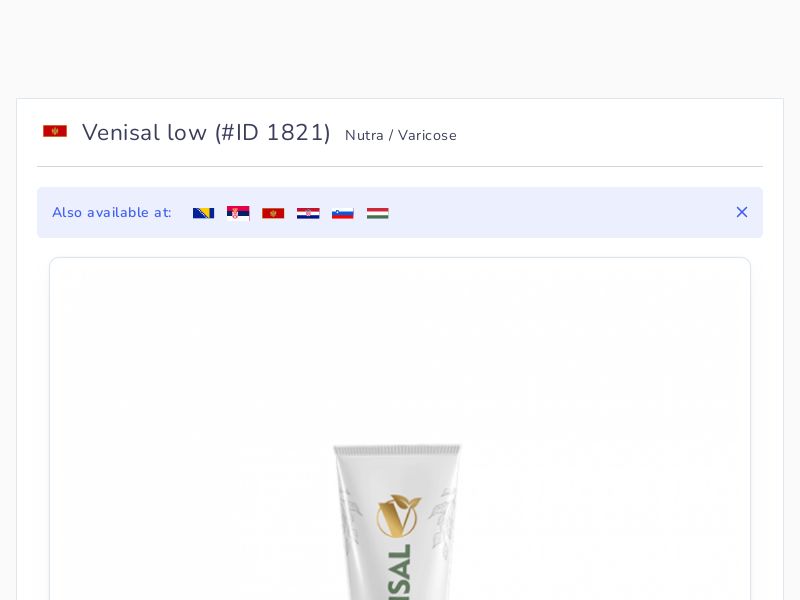 Venisal low