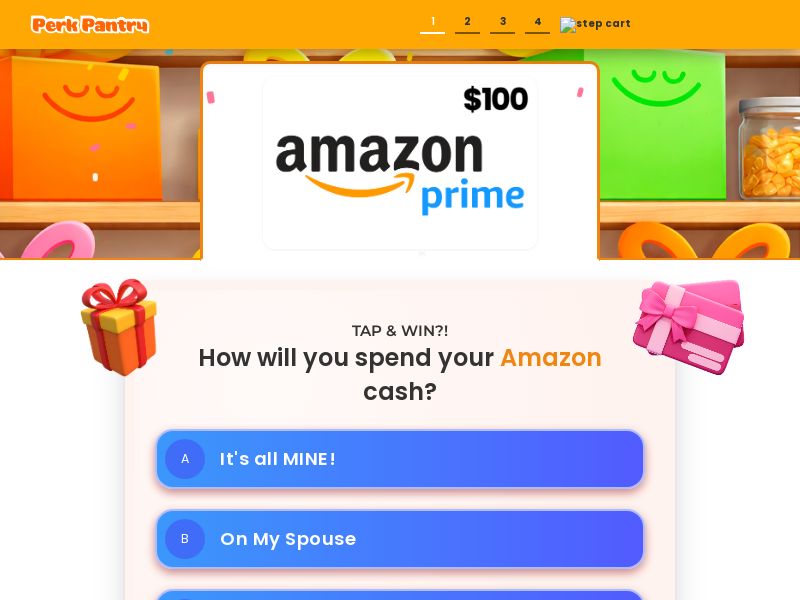 PerkPantry Walmart $500