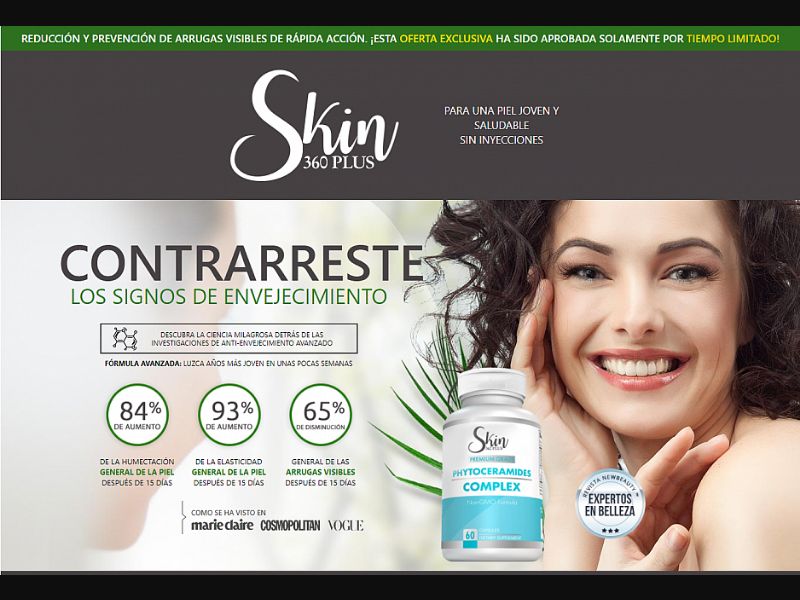 [WEB+MOB] Skin360 Plus /CL/CO/CR/EC/GT/MX/PA/PY/PE/UY/US [CPS] *FB Pixel*