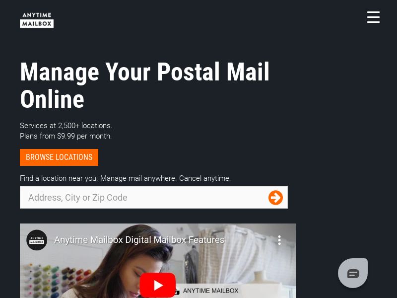 Anytimemailbox.com Utility CPA - Worldwide