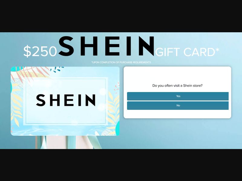AU - RewardFlux - Shein Giftcard - (CPL)